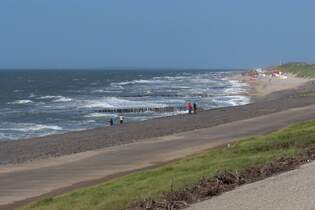 Am Strand von Westcapelle, einem Ort am westlichsten Zipfel der ehemaligen Insel Walcheren, am 19.05.2007.