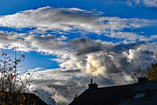 Wolkenbildung am 17.11.2025