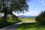 Blick vom Marchhgel bei Holzhausen zum Kaiserstuhl, Okt.2025