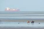 Reiter im Wattenmeer am 15.09.2025.