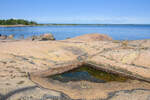 Kstenlandschaft sdlich von Oskarshamn an der schwedischen Ostseekste.