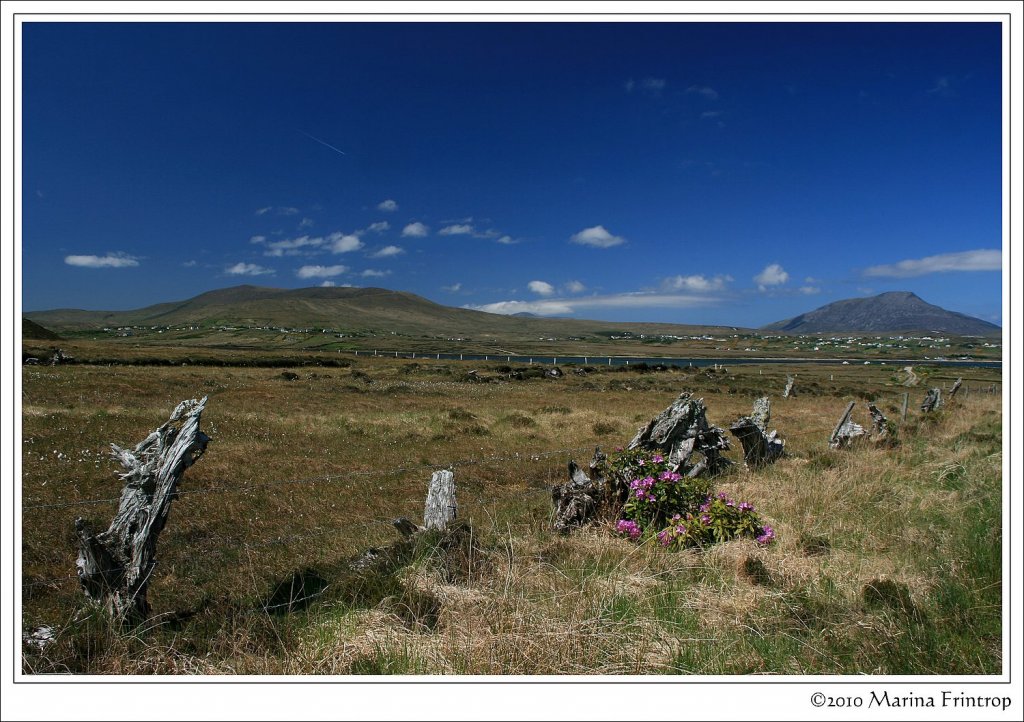 Achill Island - Unterwegs bei Gubpollarone (Gob Pholl an Rin), Irland County Mayo