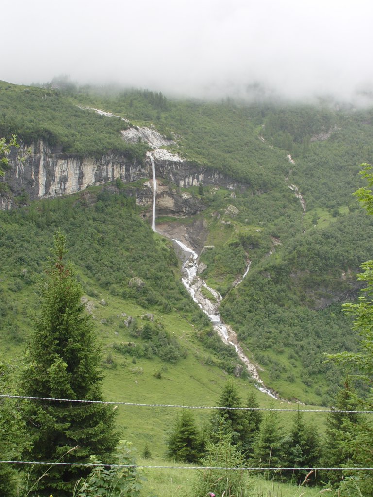 Am 12.07.2008 in der Bergwelt der Schweizer Alpen