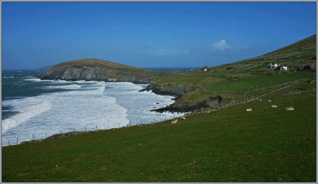 Am Slea Head, einer der Aussichtspunkte von Dingle.
(18.04.2013)