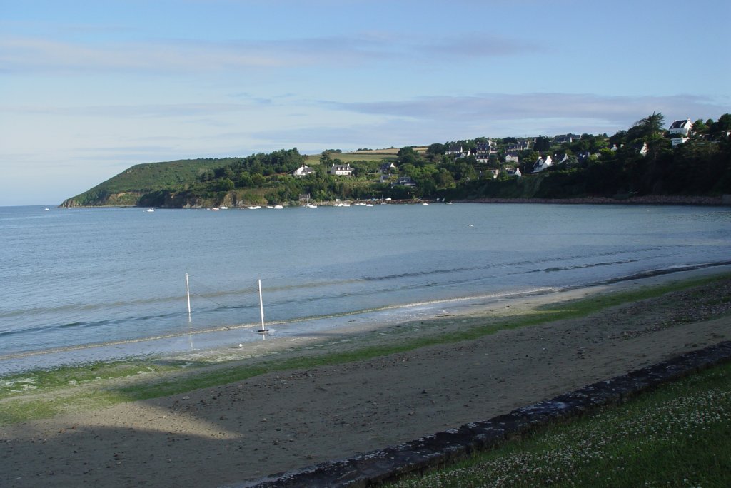 An der Nordkste der Bretagne in der Nhe von Morlaix am 22.07.2009