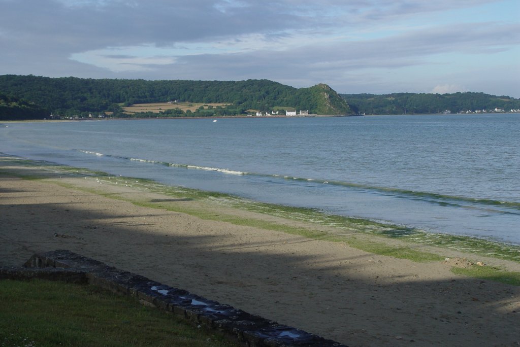 An der Nordkste der Bretagnein der Nhe von Morlaix am 22.07.2009