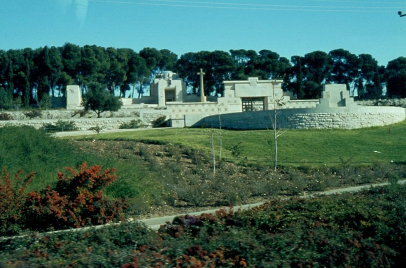 An der Strasse zwischen Jerusalem und Bethlehem im Jahr 1984