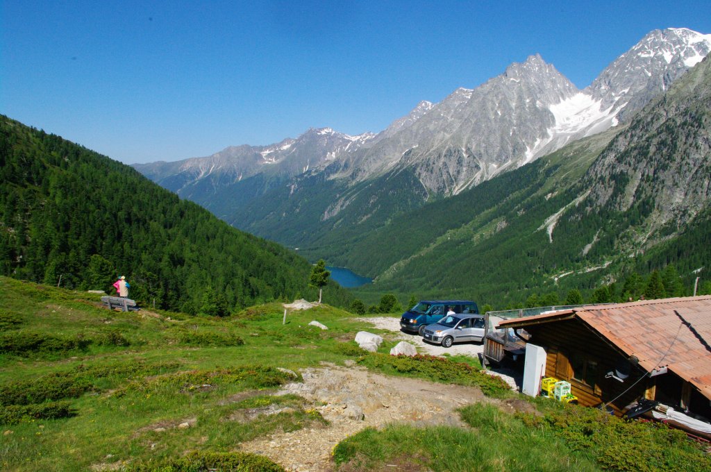 Antholzer Tal, Aussicht von der Staller Sattel Passhhe (27.06.2010)