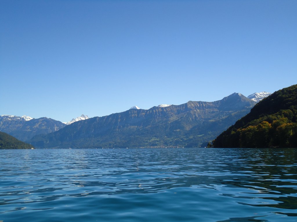 Auf dem Thunersee am 3. Oktober 2010