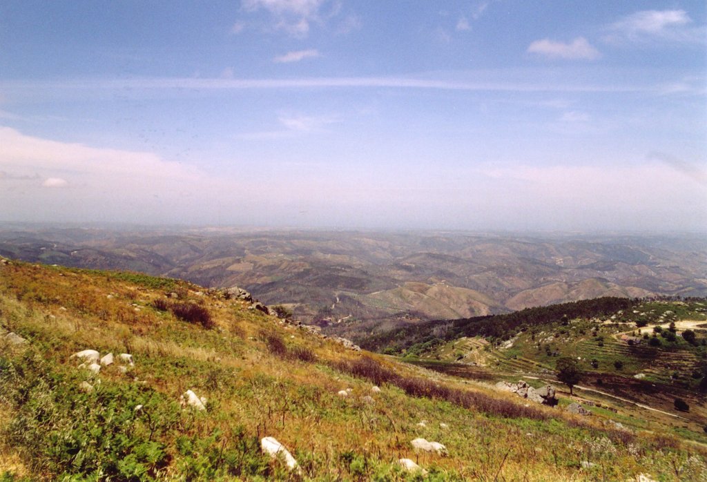 Aussicht vom Berg Foja Richtung Faro (26.09.2006)