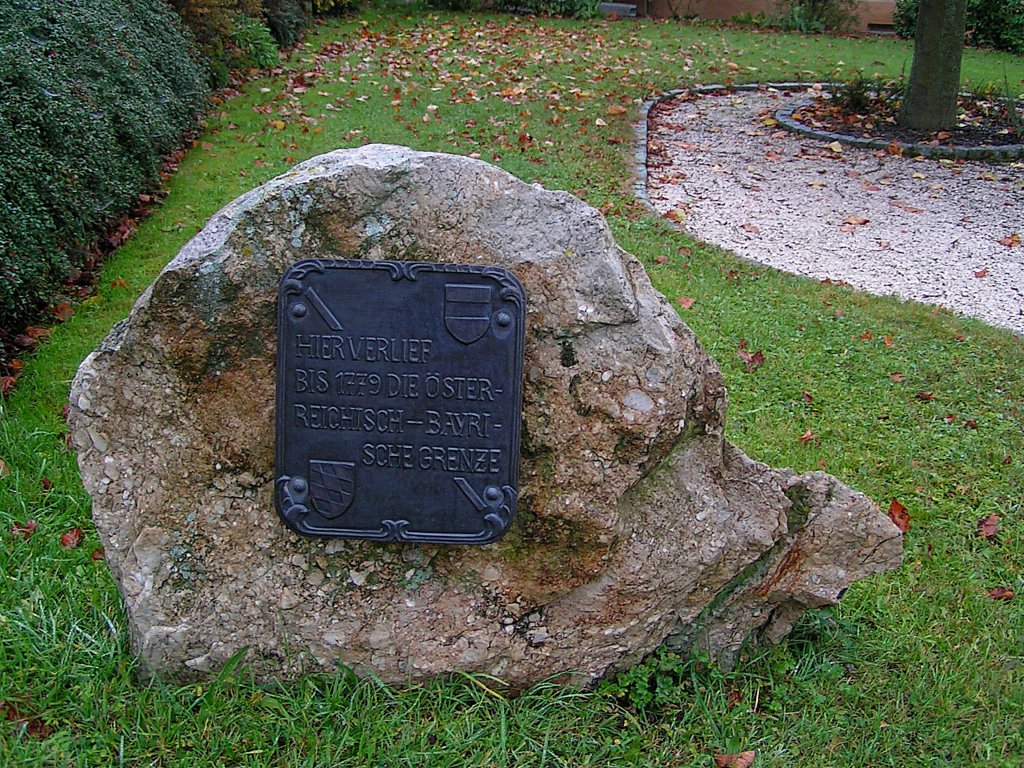 Bei Geiersberg findet man noch einen alten Grenzstein, welcher den Verlauf der Bayrisch-sterreich Grenze bis 1779 (Frieden von Teschen) markiert.