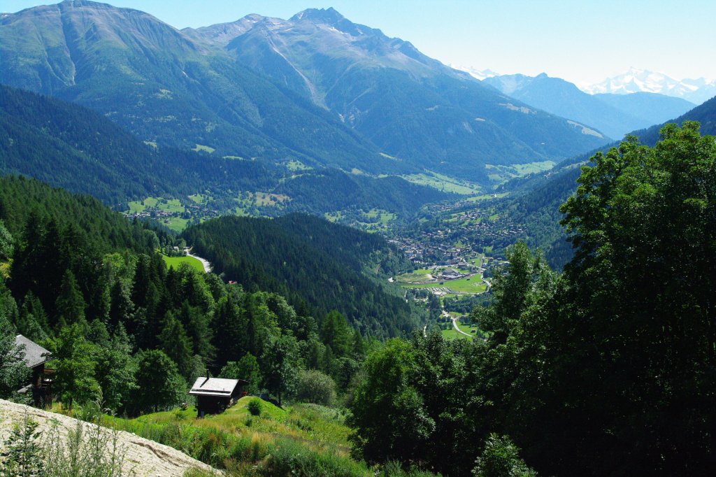 Bellwald, Goms Richtung Brig (31.07.2010)