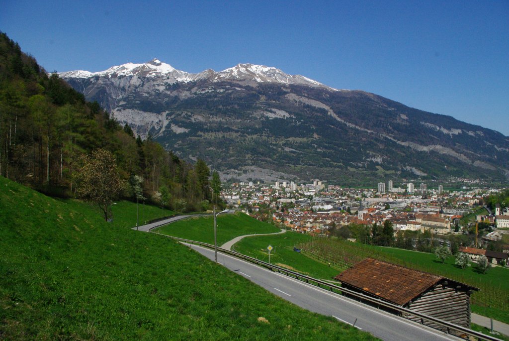 Berg Calanda 2806 M., bei Chur (10.04.2011)