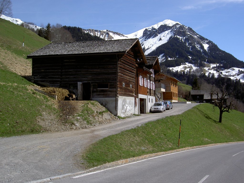 Berg Zitterklapfen 2403 M. bei Fontanella (14.04.2013)