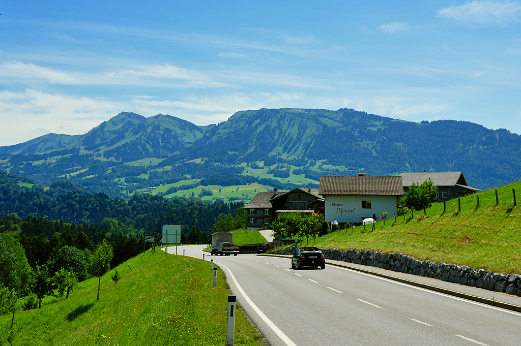 Bergwelt bei Egg in Vorarlberg - 16.07.2011