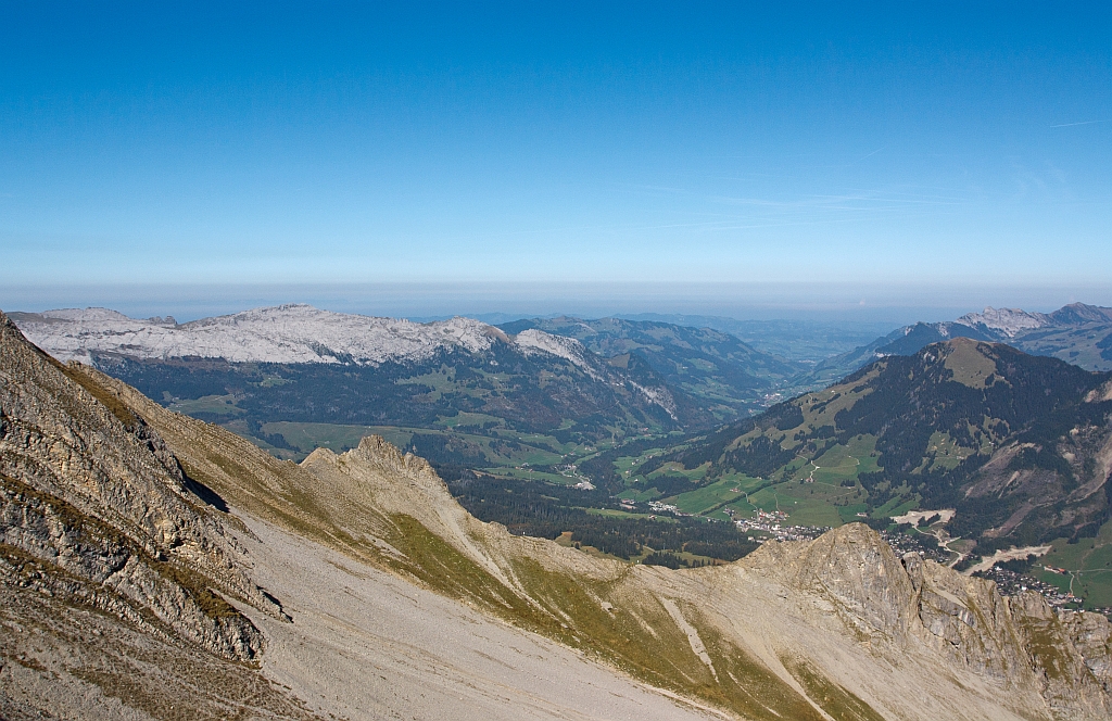 Blick am 01.Oktober 2011 vom Brienzer Rothorn Richtung Srenberg (Richtung Norden).