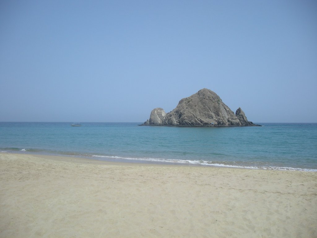 Blick auf das Meer im Emirat Ras al Khaimah in den VAE am 2.8.2011.