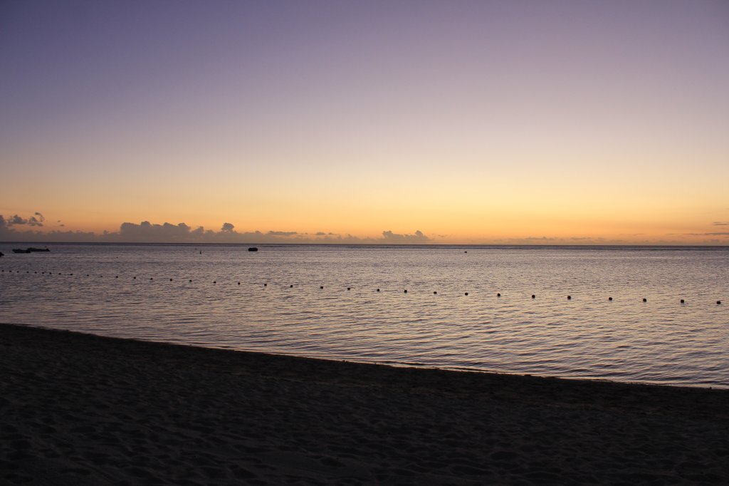 Blick aufs Meer von Flic en Flac aus. Aufnahmedatum: 31.12.2010