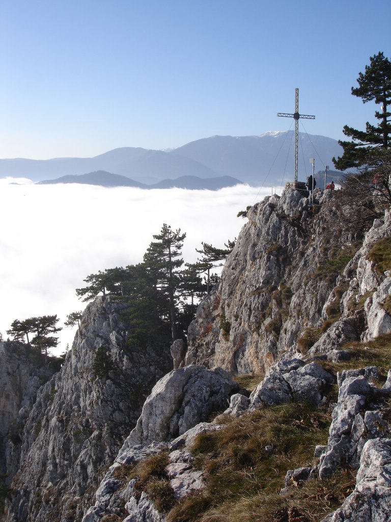 Blick von der Groen Kanzel in Richtung Schneeberg