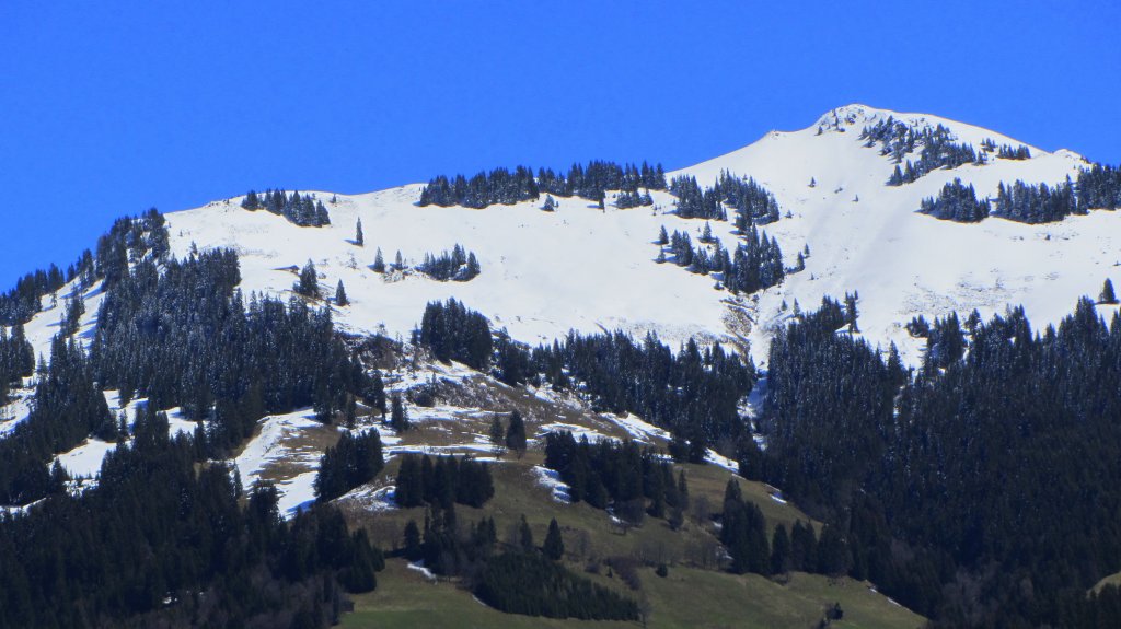 Blick hinein in die Tiefen der Kitzbheler Alpen.(21.4.2012)