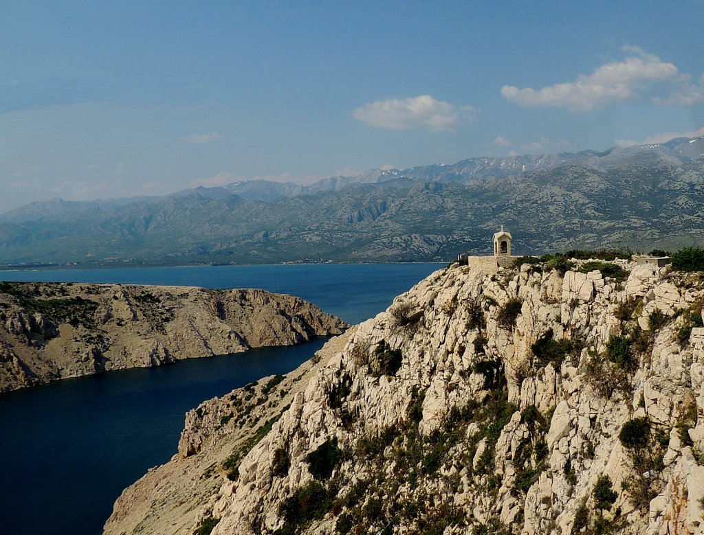 Blick von der Maslenica-Brcke im Bereich von MASLENICA; 130421