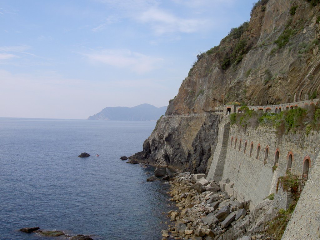 Cinque Terre, Liebespfad bei Monterosso (12.10.2006)