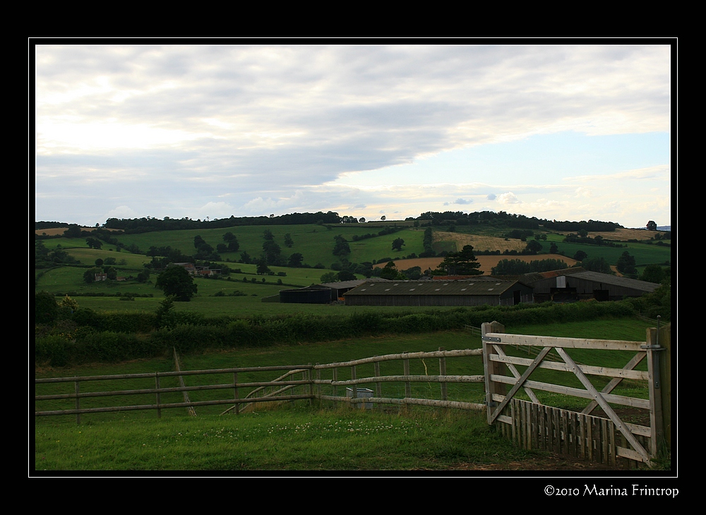 Countryside - Landschaft bei Bath, Sommerset UK