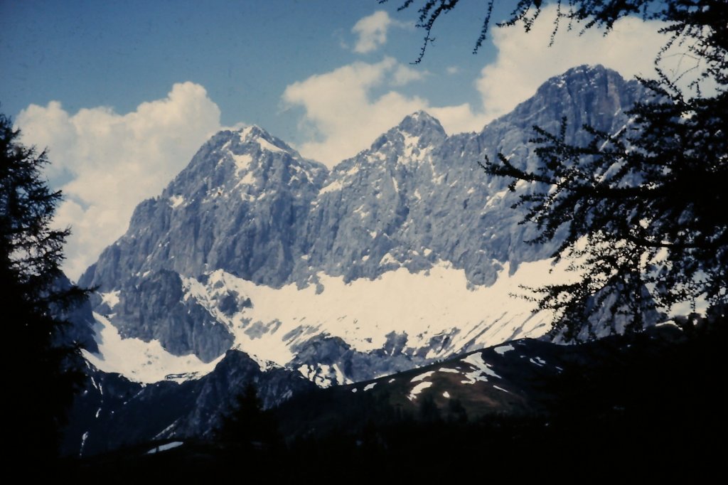 Dachsteinsdwand Mitte der 1960er Jahre.