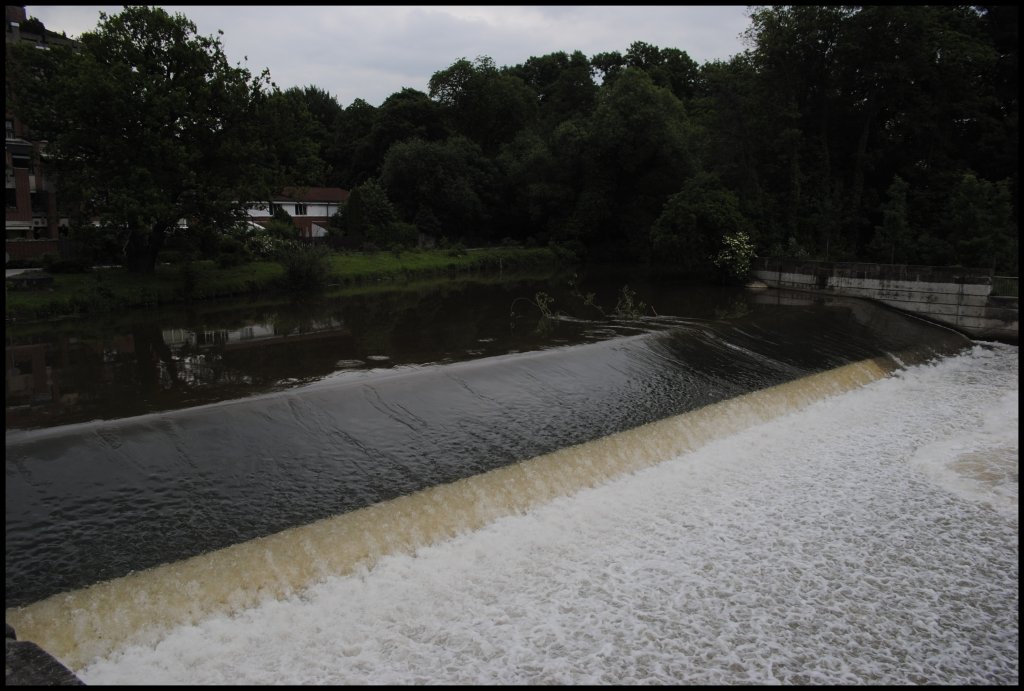 Das Leinewehr in Hannover/Dhren am 14.05.2010.