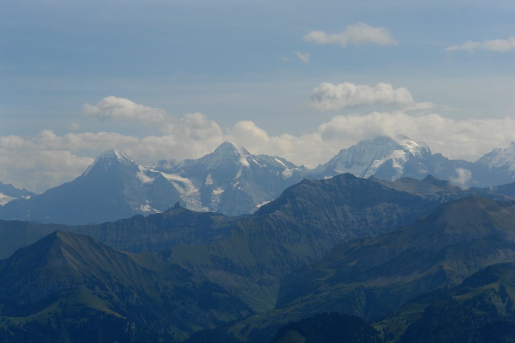 Der Blick auf den Kanton Bern. Das Bild enstand vom Niesen am 02.09.2009.