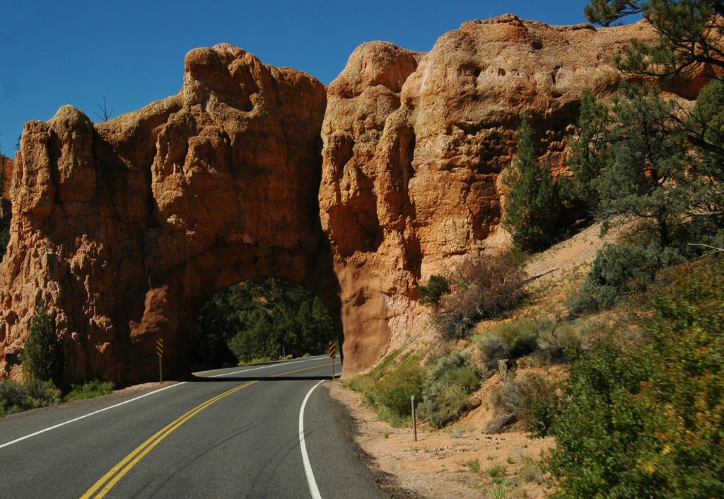 Der Bryce-Canyon-Nationalpark im Oktober 2007.