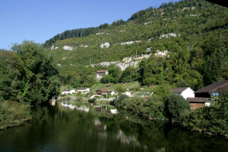 Der Doubs in Saint-Ursanne; 19.09.2010