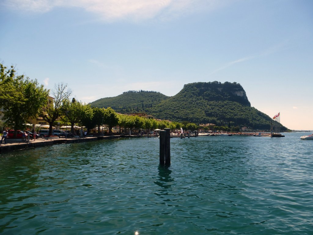 Der Gardasee bei Garda, 26.05.2013.