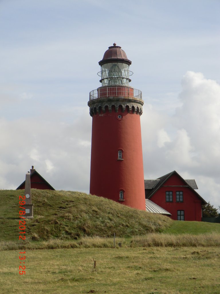 Der Leuchtturm Bovbjerg am 29.08.2012.