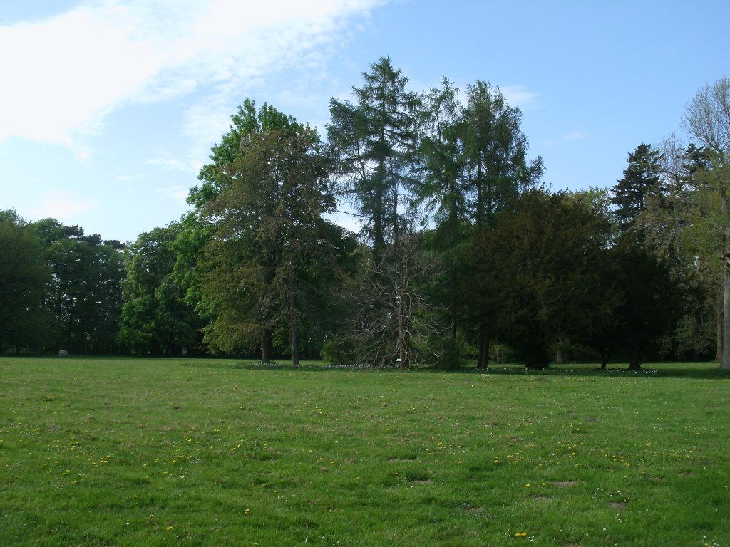 Der Pansevitzer Schlopark am 17.Mai 2013. 