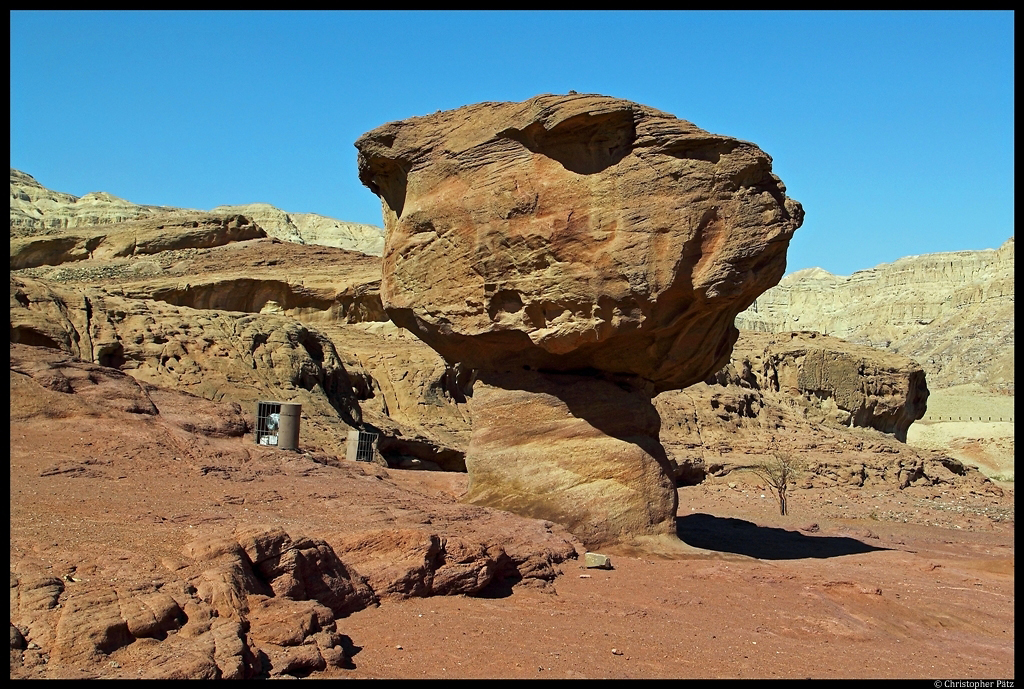 Der Pilz (The Mushroom) im Timna-Park bei Eilat. (26.11.2012)