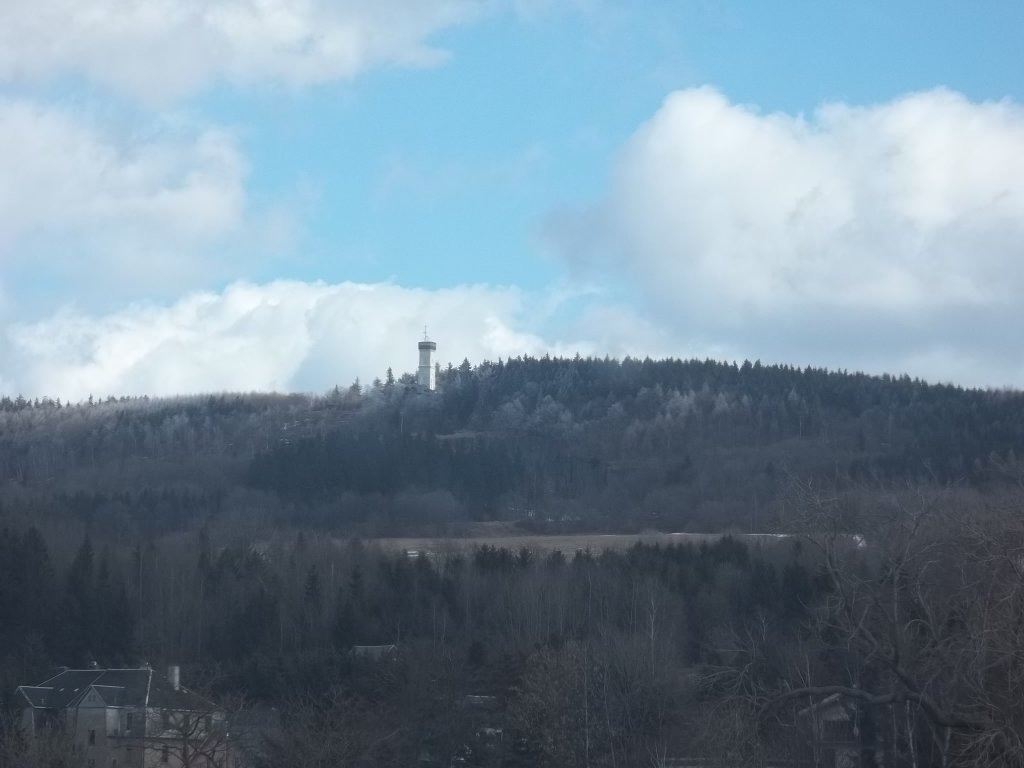 Der Phlberg bei Annaberg-Buchholz am 06.03.2011