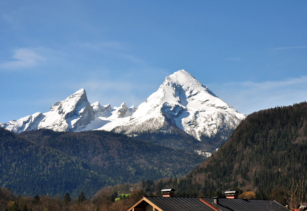 Der Watzmann im Berchtesgadener Land - 26.04.2012