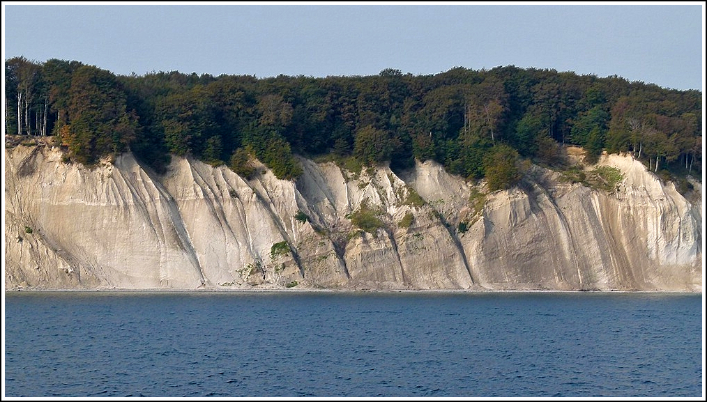 Detailaufnahme der Kreidefelsen im Nationalpark Jasmund auf der Insel Rgen. 26.09.2011 (Jeanny)