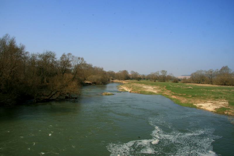 Die Meuse bei Verdun; 25.03.2012