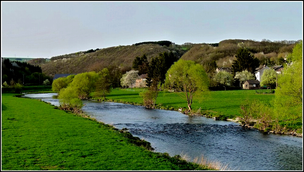 Die Sauer in Erpeldange/Ettelbrck. 10.04.2010 (Jeanny)