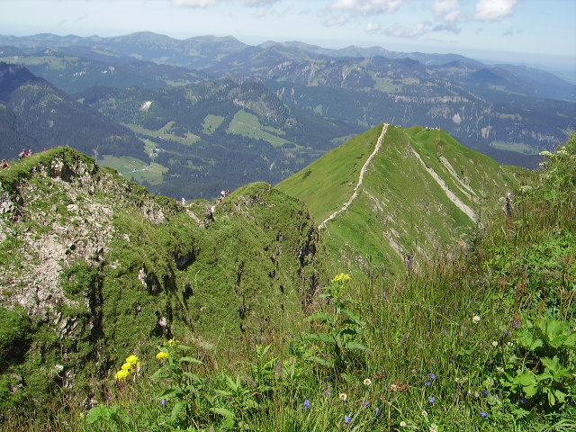 Die schne Berglandschaft am Fellhorn am 06.08.08