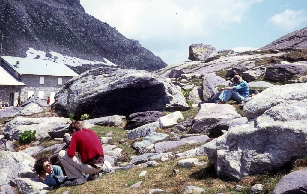 Dpartement Alpes-Maritimes am 2. Juli 1972: Refuge des Merveilles.