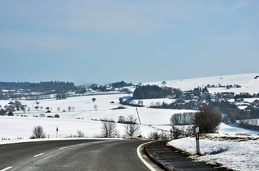 Eifelhgel bei Bad Mnstereifel im Schnee - 02.03.2013