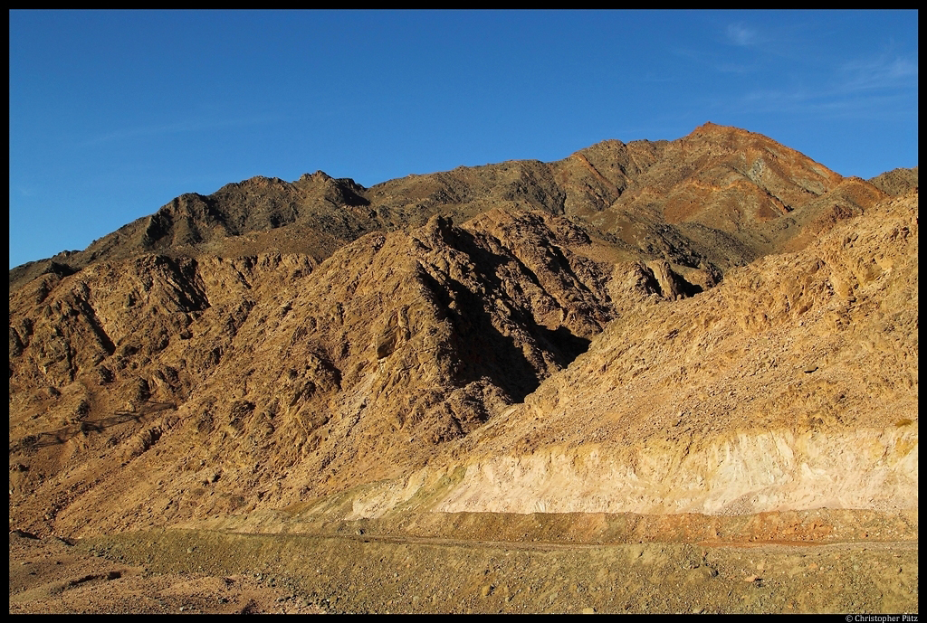 Ein Berg im Sinai-Gebirge nördlich von Sharm el Sheik - Landschaftsfotos.eu