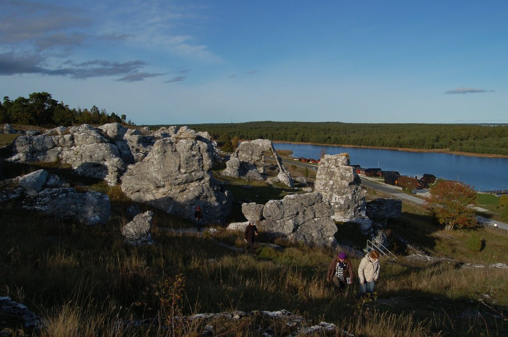 Ein weiteres Raukarfeld im Osten Gotlands. 09.10.2011