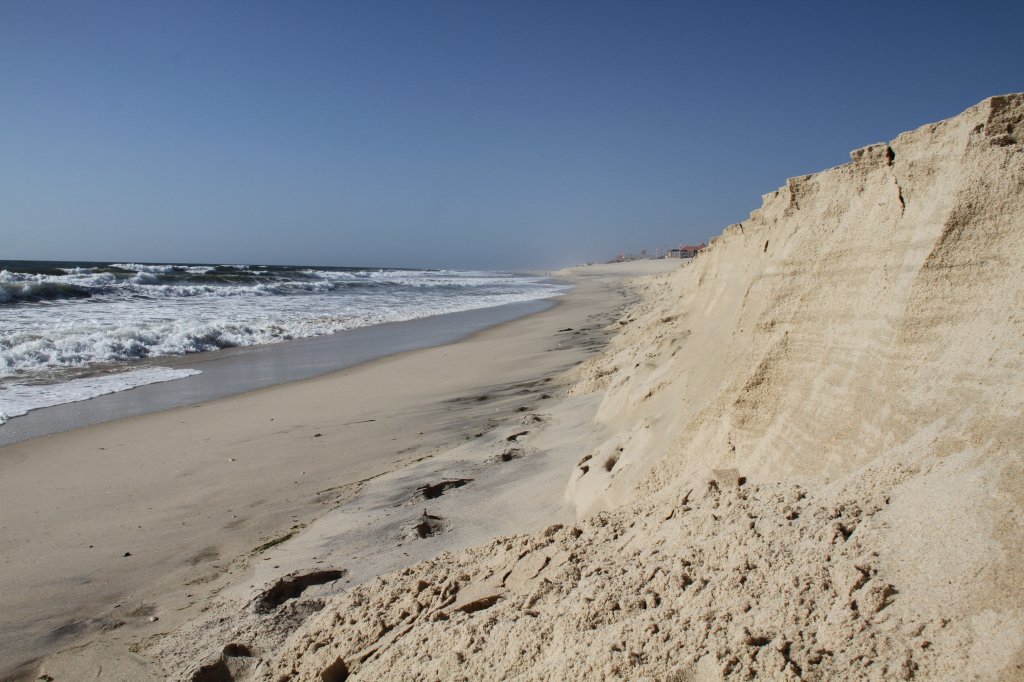 Einsames Strandfeeling an der Portugiesischen Atlantikküste. Praia De Mira am 17.06.2010.