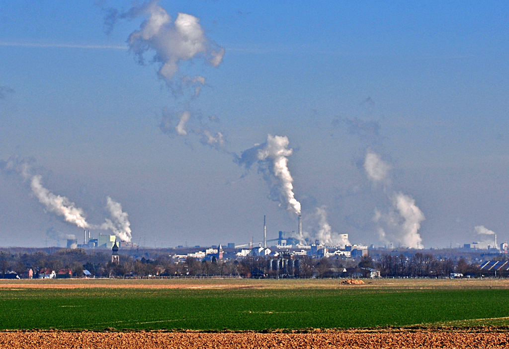 Es boomt - Industrie- und Kraftwerkrauch bei Kln-Hrth - 06.02.2012
