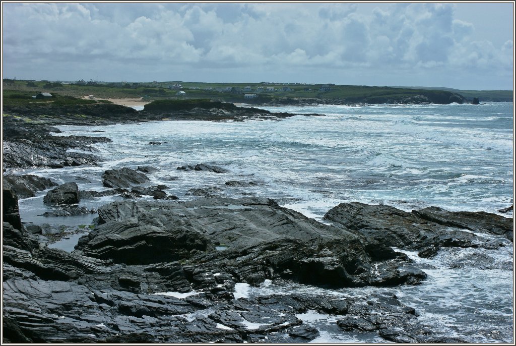 Es ist Ebbe an der Constantine Bay 
(11.05.2011)