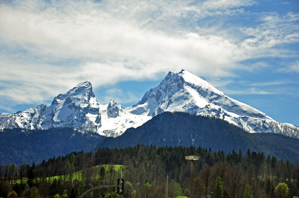 Gebirgslandschaft im Berchtesgadener Land - 26.04.2012